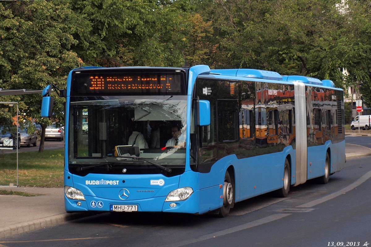 Венгрия, Mercedes-Benz Citaro C2 G № MHU-771