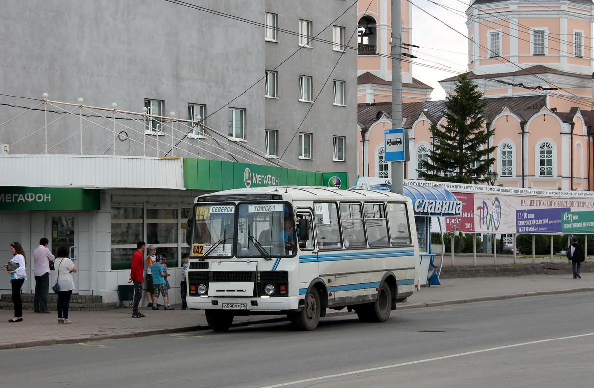 Томская область, ПАЗ-32054 № О 590 УЕ 70