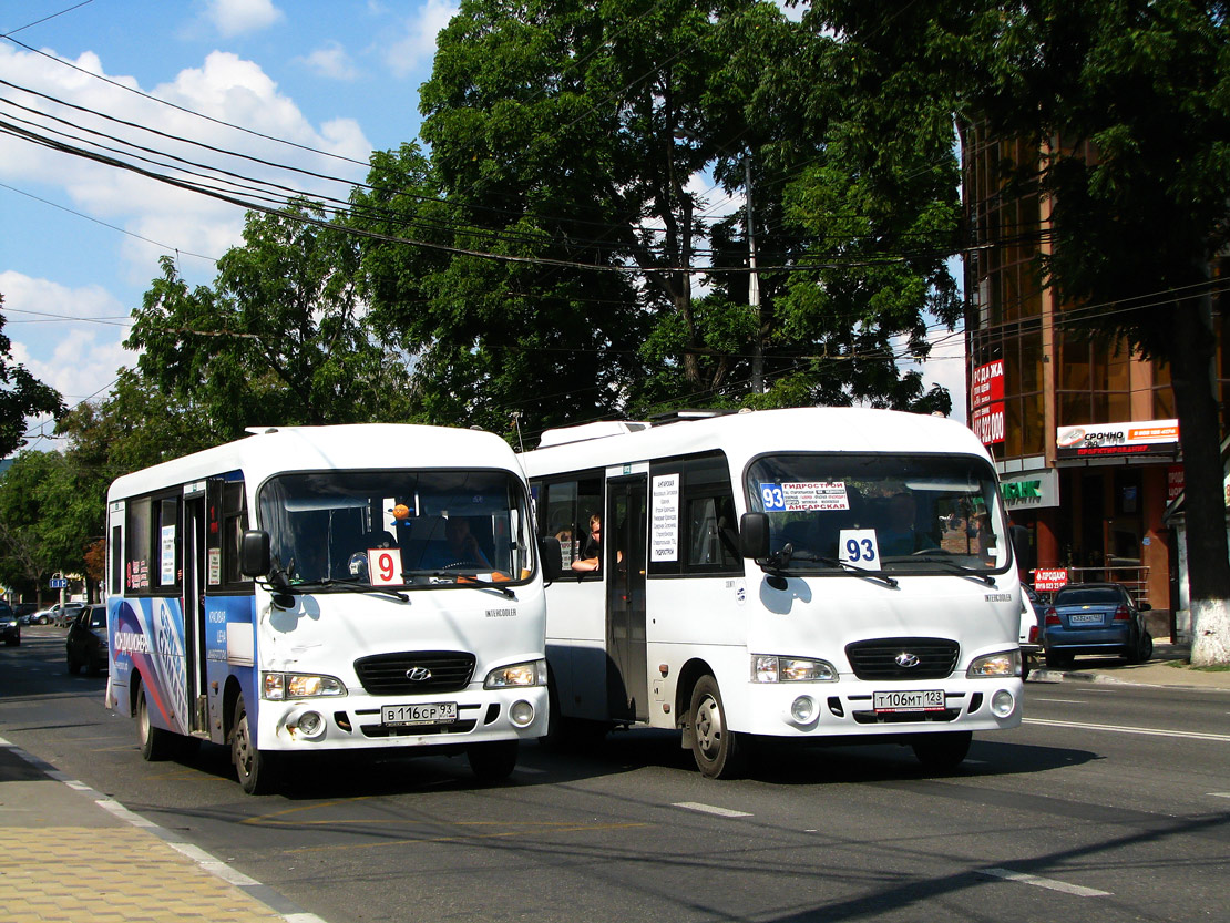 Krasnodar region, Hyundai County LWB C11 (TagAZ) № В 116 СР 93