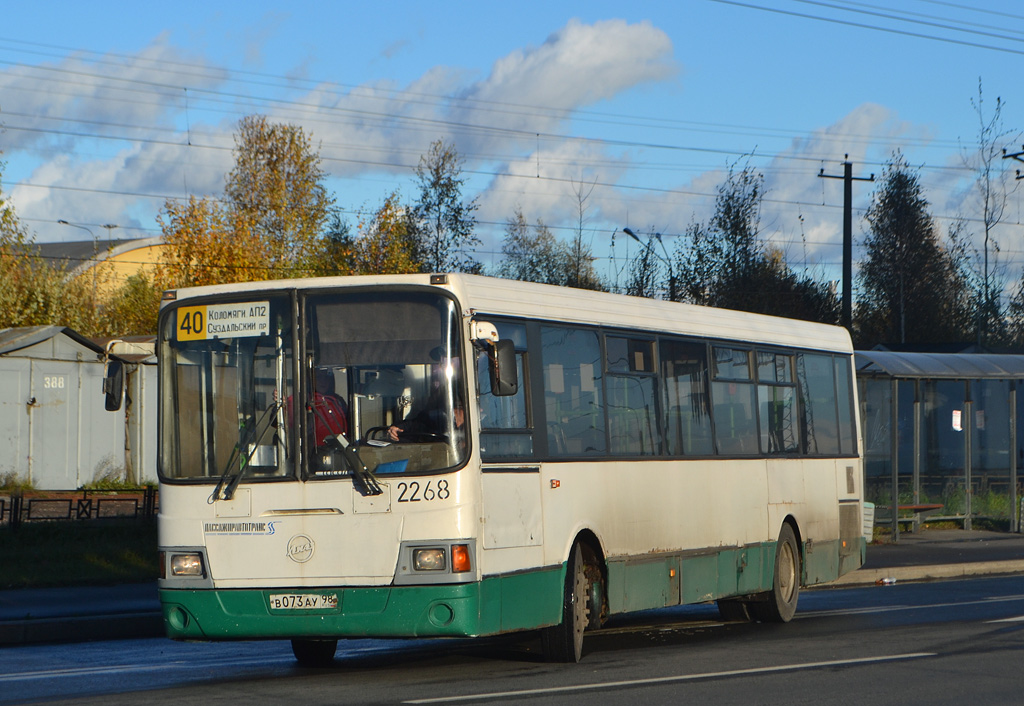 Санкт-Петербург, ЛиАЗ-5256.25 № 2268