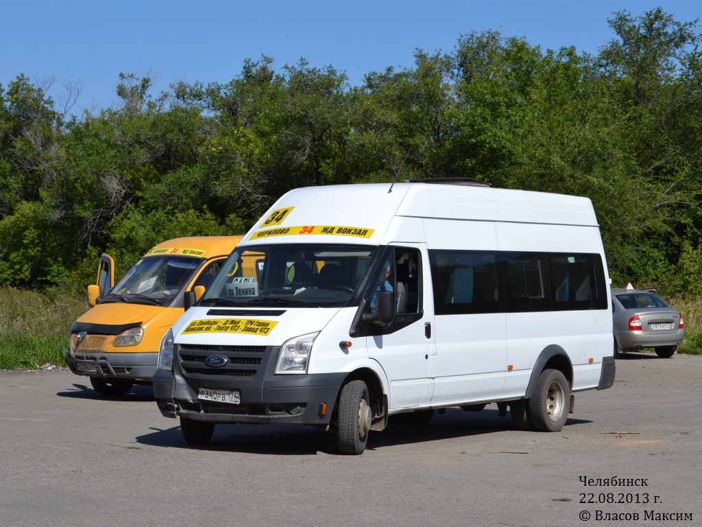 Челябинская область, Нижегородец-222702 (Ford Transit) № Р 340 РВ 174