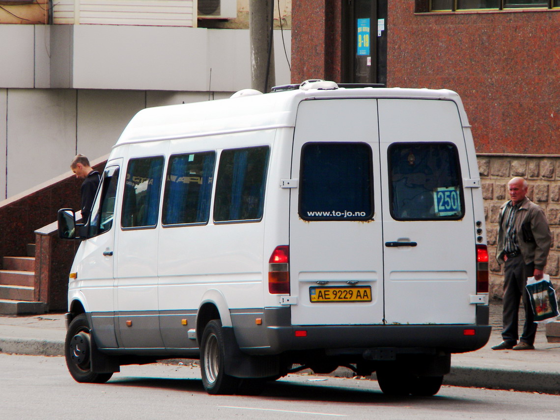 Dnepropetrovsk region, ToJo Sprinter № AE 9229 AA