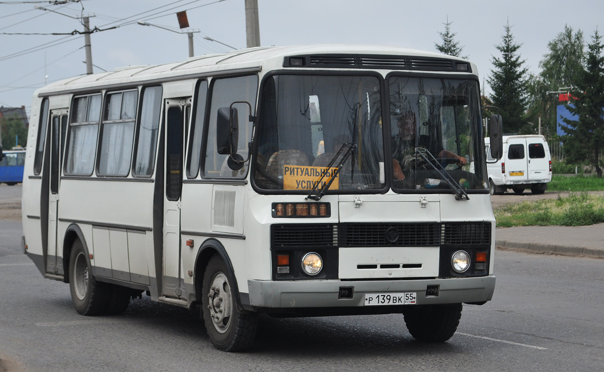 Омская область, ПАЗ-4234 № Р 139 ВК 55