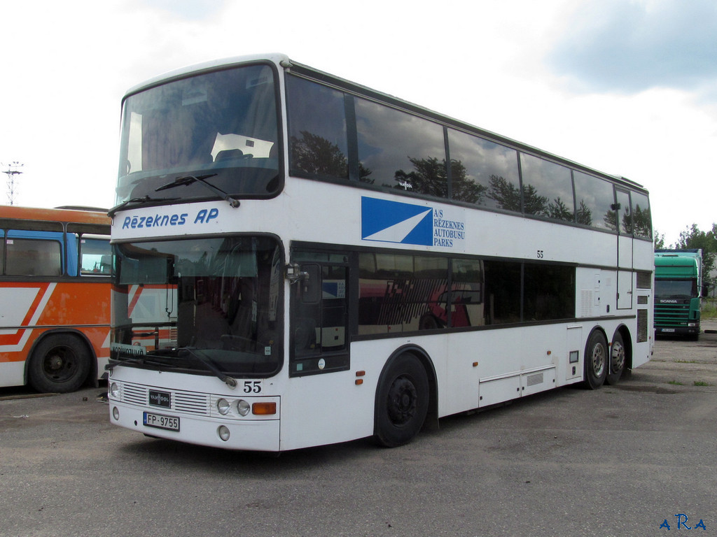 Латвия, Van Hool TD824 Astromega № 55