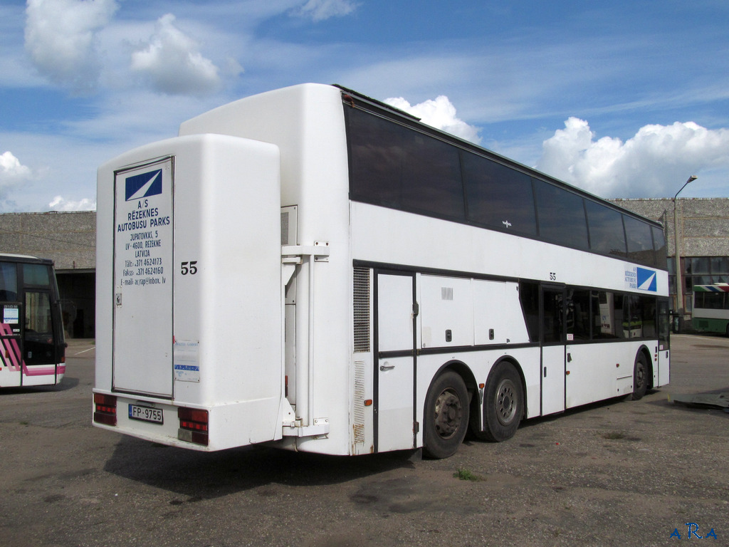 Латвия, Van Hool TD824 Astromega № 55