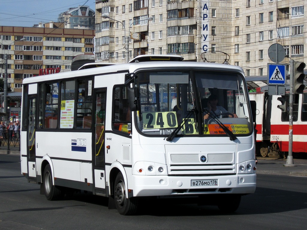 Санкт-Петербург, ПАЗ-320412-05 № 7653