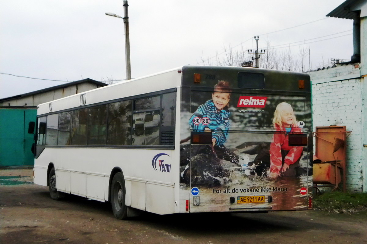 Днепропетровская область, MAN A12 EL262 № AE 9211 AA