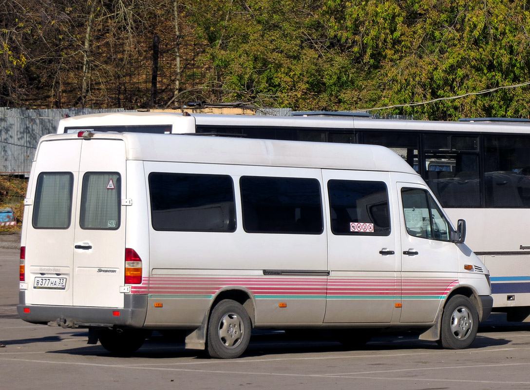 Владимирская область, Mercedes-Benz Sprinter W903 316CDI № В 377 НА 33