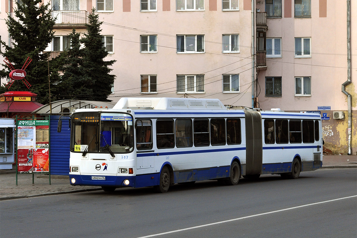 Новгородская область, ЛиАЗ-6212.70 № 317