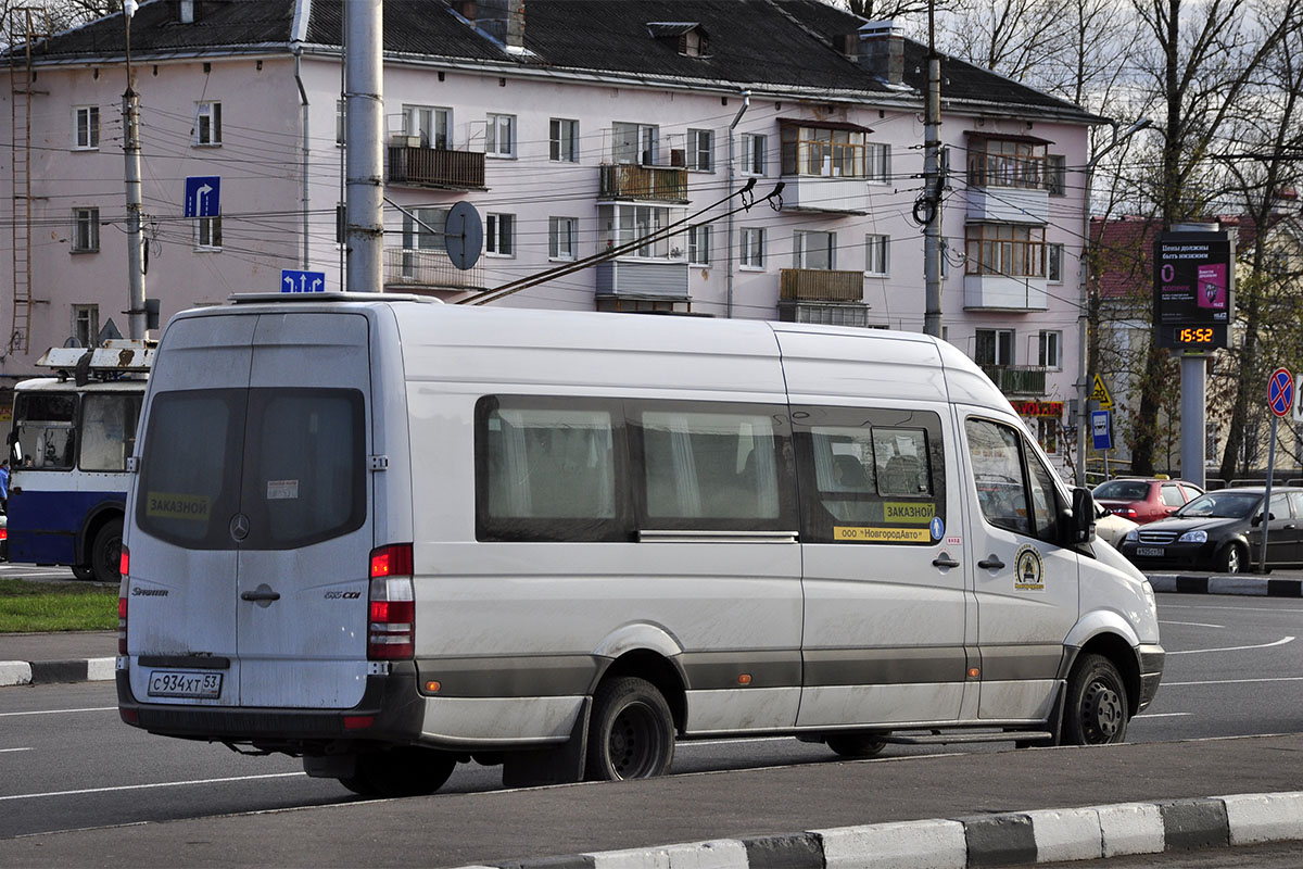 Новгородская область, Луидор-22360C (MB Sprinter) № С 934 ХТ 53