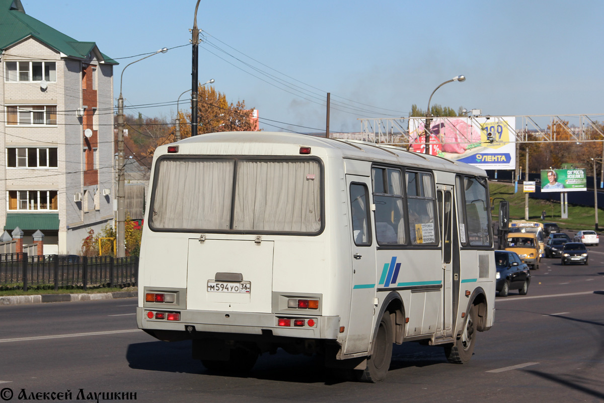 Воронежская область, ПАЗ-32053 № М 594 УО 36