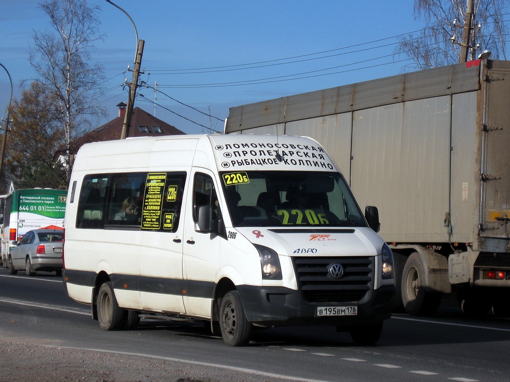 Санкт-Петербург, БТД-2219 (Volkswagen Crafter) № 2906