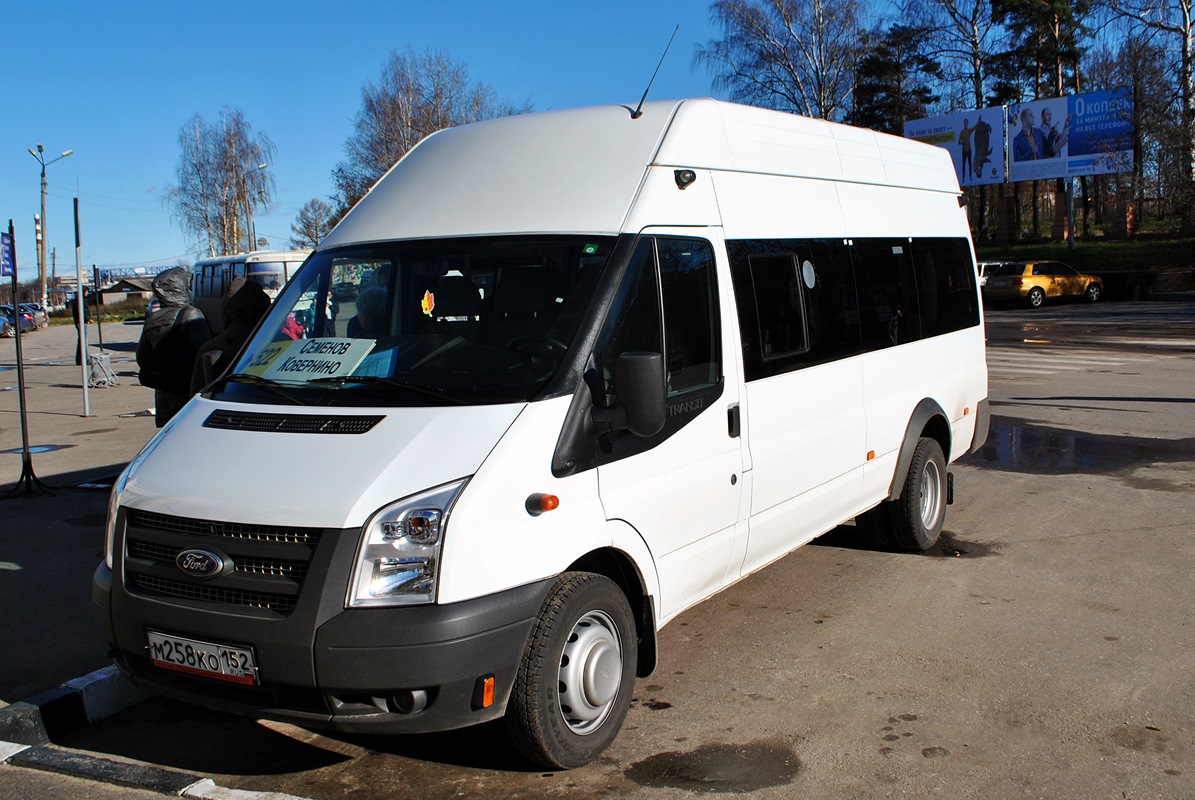 Nizhegorodskaya region, Sollers Bus B-BF (Ford Transit) Nr. М 258 КО 152