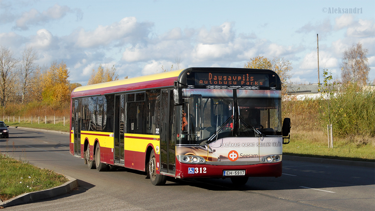 Латвия, Solaris Urbino I 15 № 312