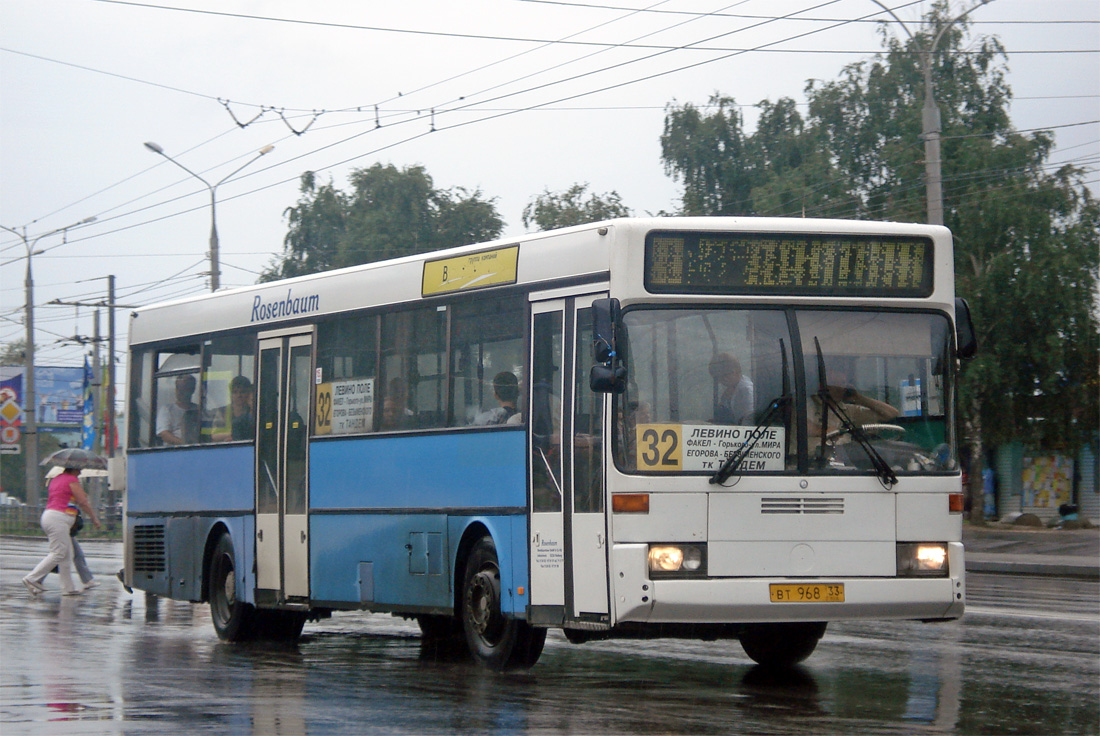 Владимирская область, Mercedes-Benz O405 № ВТ 968 33