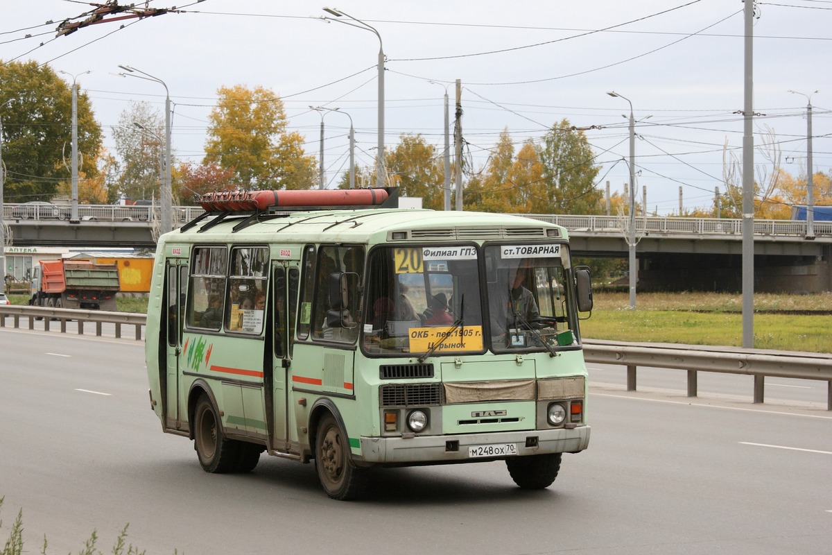 Томская область, ПАЗ-32054 № М 248 ОХ 70