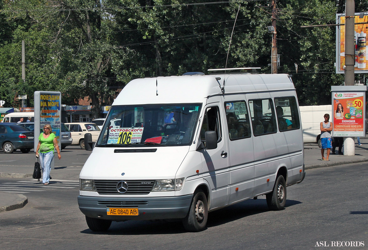 Днепропетровская область, Mercedes-Benz Sprinter W903 312D № AE 0840 AB