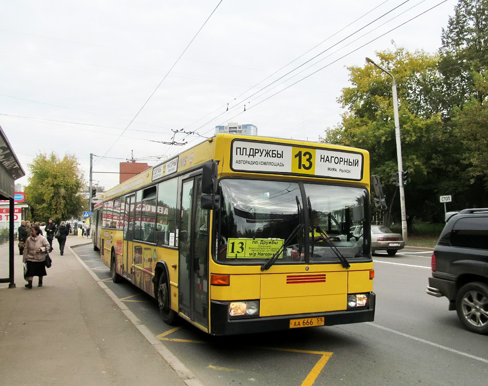 Пермский край, Mercedes-Benz O405N2 № АА 666 59