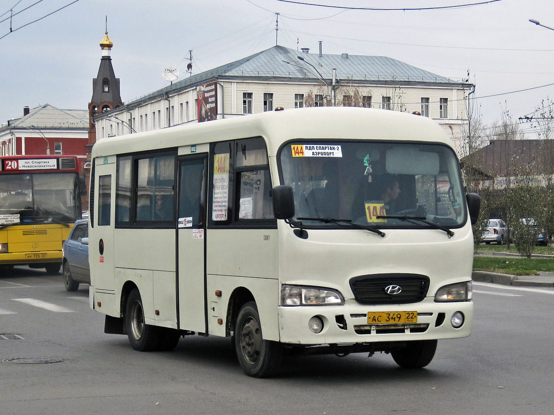 Алтайский край, Hyundai County SWB (РЗГА) № АС 349 22