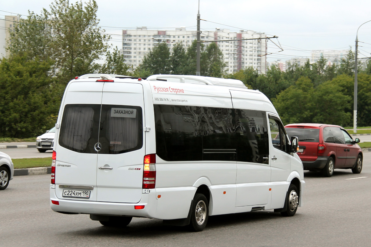 Москва, Луидор-22360C (MB Sprinter) № С 224 ХМ 190