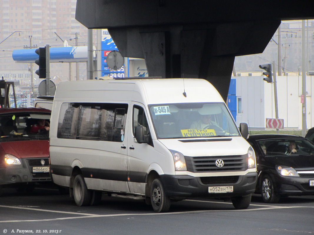 Санкт-Петербург, Луидор-22370C (Volkswagen Crafter) № Н 052 ВН 178