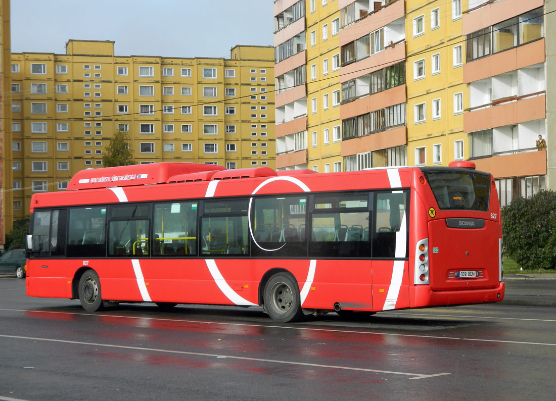 Эстония, Scania OmniCity II CNG № 827