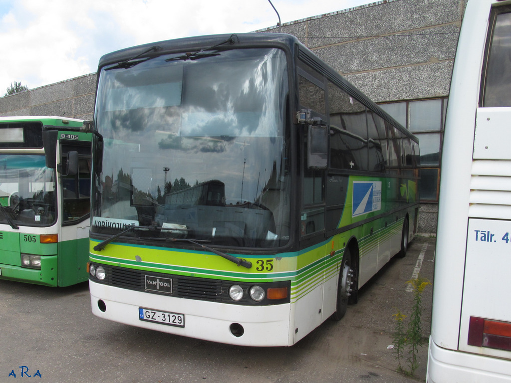 Латвия, Van Hool T815 Alicron № 35