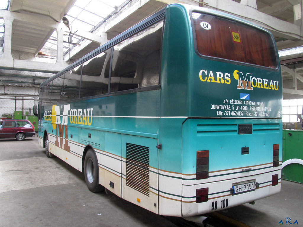 Латвия, Van Hool T815 Acron № 65