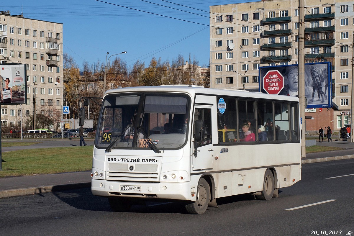 Санкт-Петербург, ПАЗ-320402-05 № В 350 НУ 178