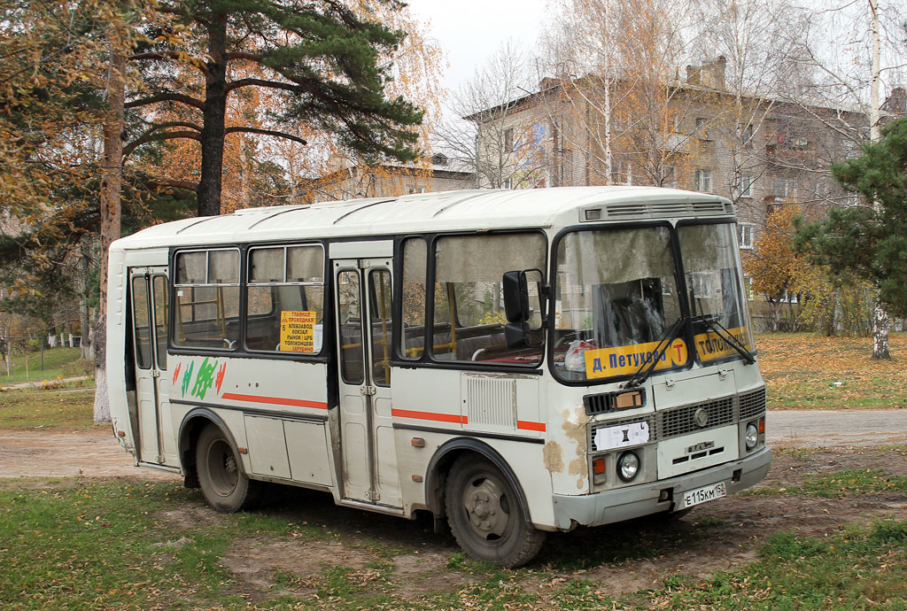 Нижегородская область, ПАЗ-32054 № Е 115 КМ 152