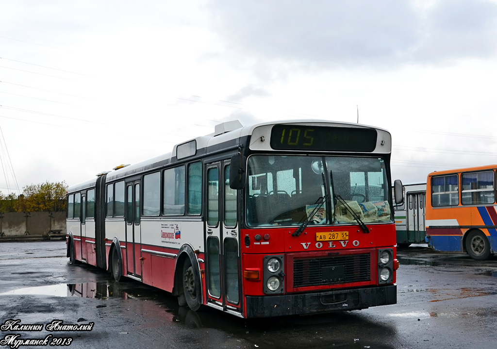 Мурманская область, Van Hool 160 № АВ 287 51