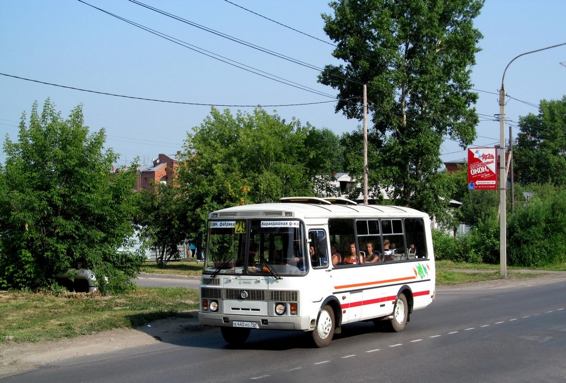 Томская область, ПАЗ-32054 № Е 440 НО 70