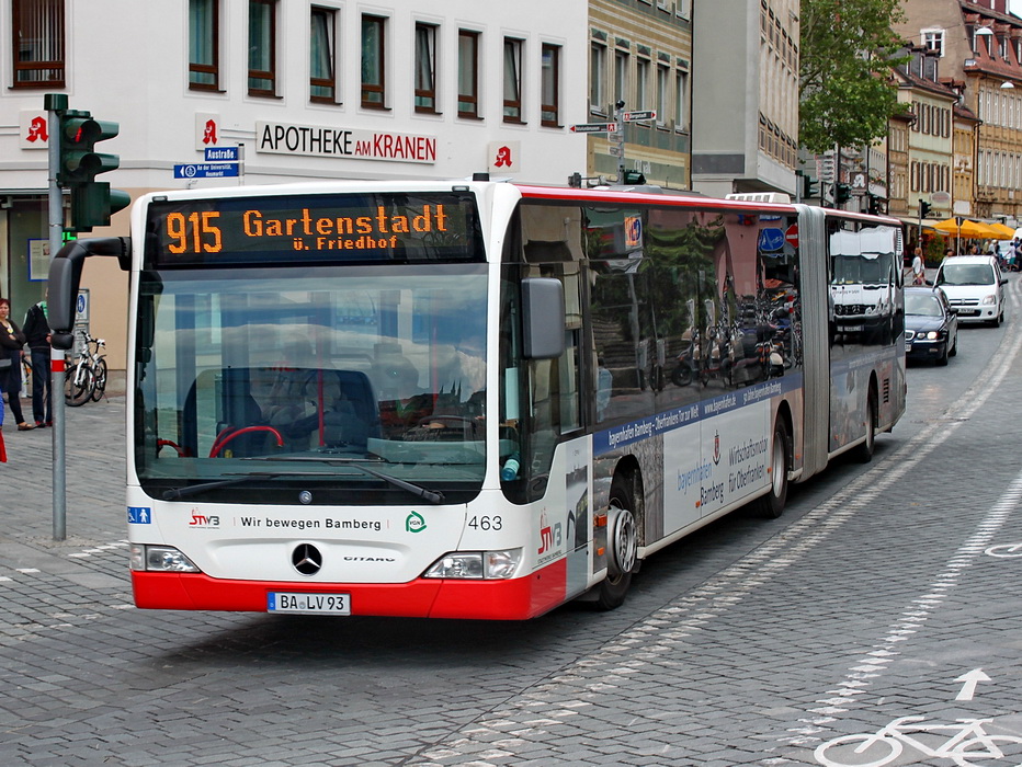 Бавария, Mercedes-Benz O530G Citaro facelift G № 463