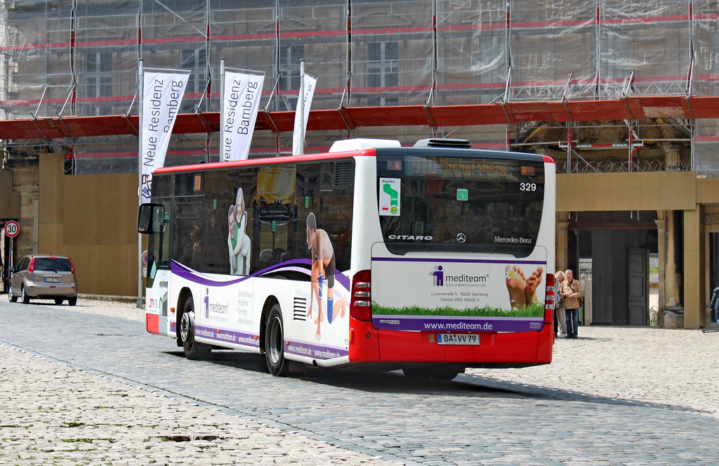 Бавария, Mercedes-Benz O530K Citaro K № 329