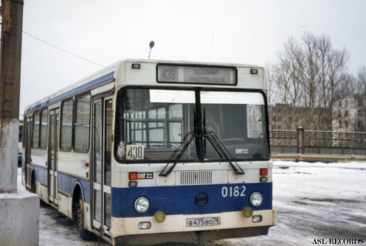 Санкт-Петербург, ЛиАЗ-5256.25 № 0182