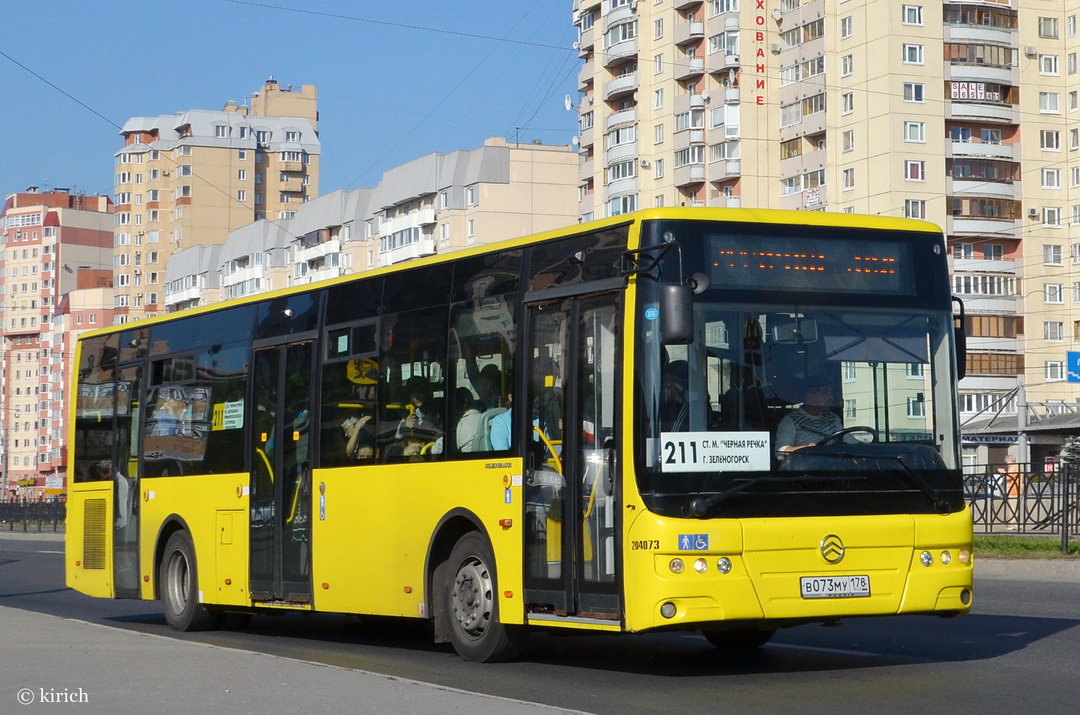 Санкт-Петербург, Golden Dragon XML6125CR № В 073 МУ 178