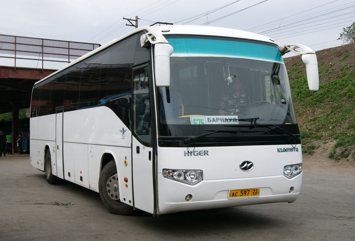 Алтайский край, Higer KLQ6119TQ № АС 597 22