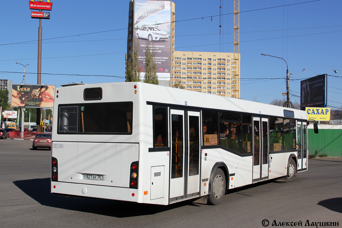 Воронежская область, МАЗ-103.469 № У 821 ХК 36