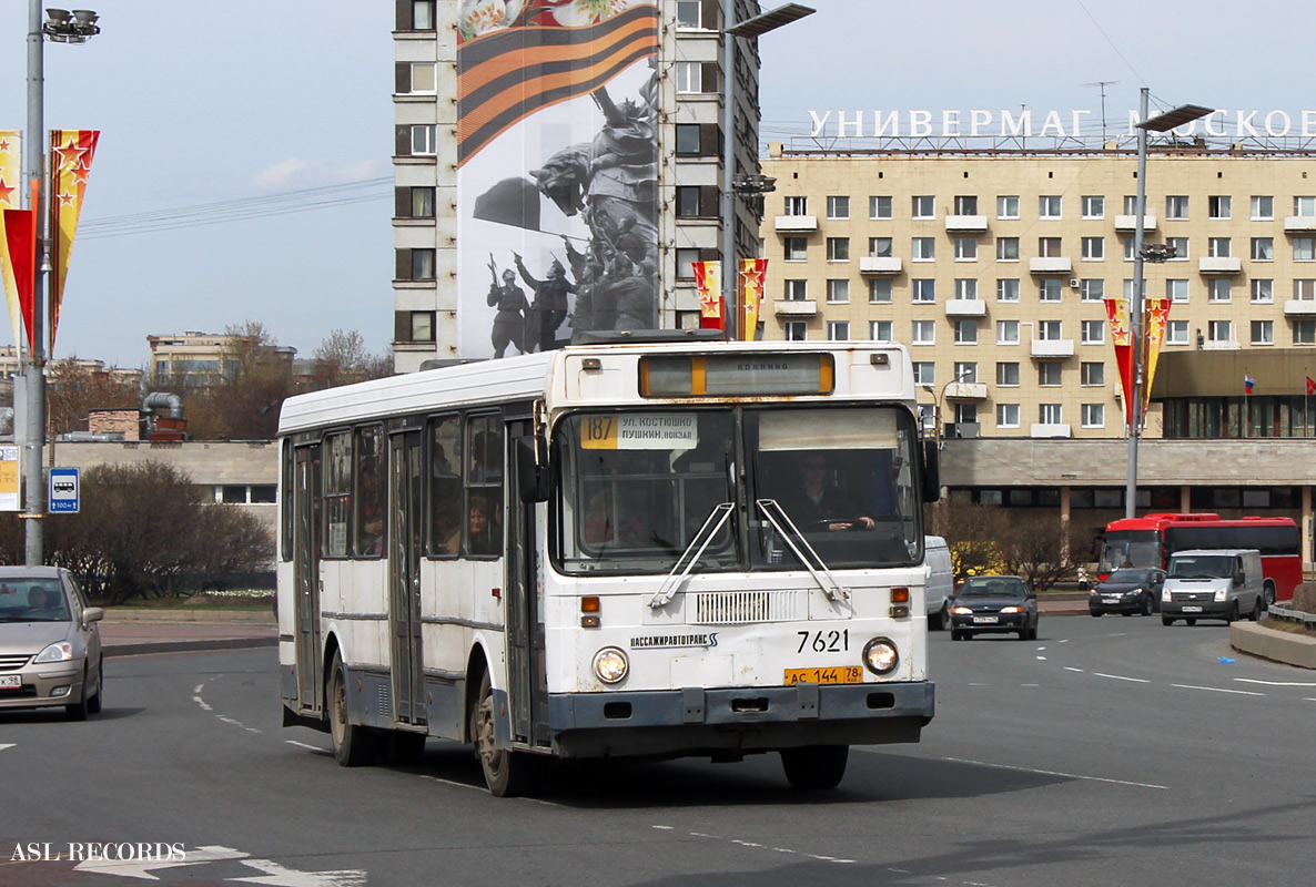 Санкт-Петербург, ЛиАЗ-5256.25 № 7621