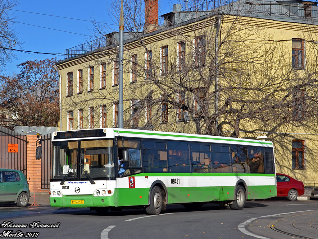 Москва, ЛиАЗ-5292.20 № 09431