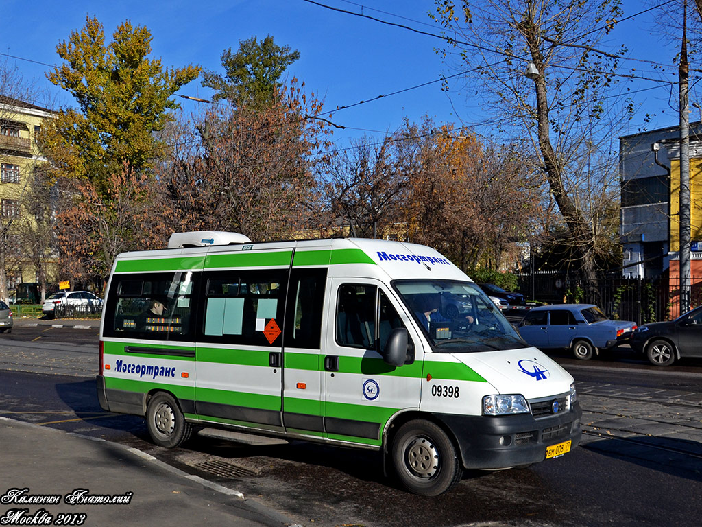 Москва, FIAT Ducato 244 CSMMC-RLL, -RTL № 09398