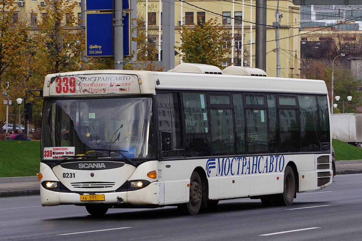 Maskavas reģionā, Scania OmniLink I (Scania-St.Petersburg) № 0231