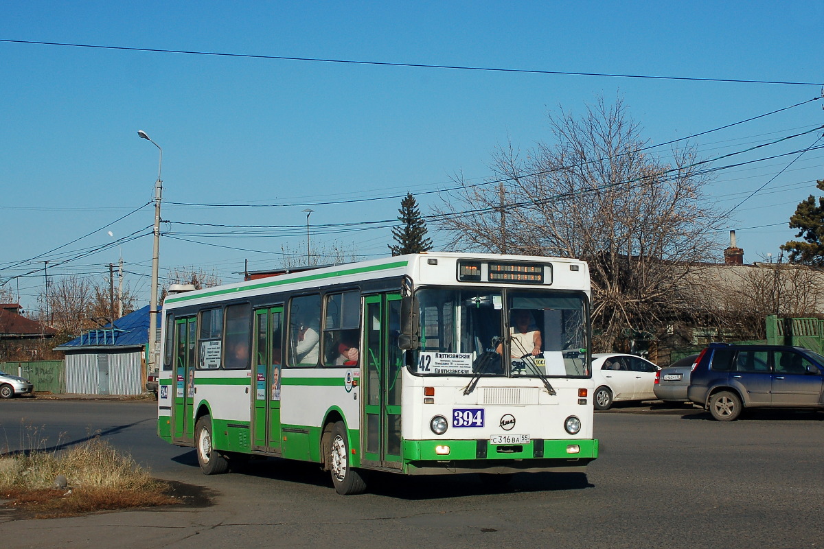 Omsk region, LiAZ-5256.45 Nr. 394