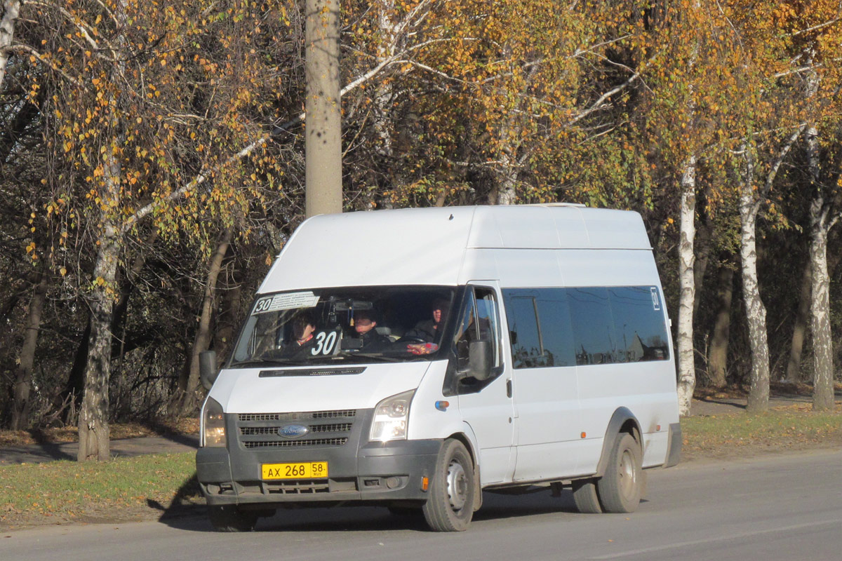 Пензенская область, ГолАЗ-3030 (Ford Transit) № АХ 268 58