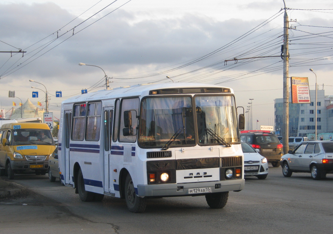 Омская область, ПАЗ-32054 № 203