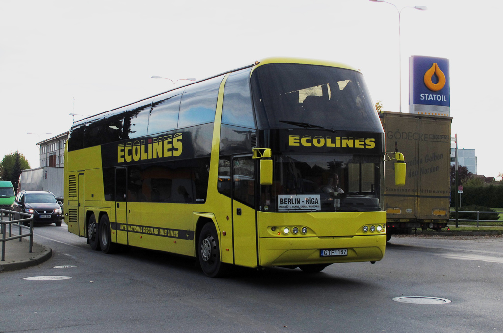 Litvánia, Neoplan PB4 N1122/3LL Skyliner L Lounge sz.: 261