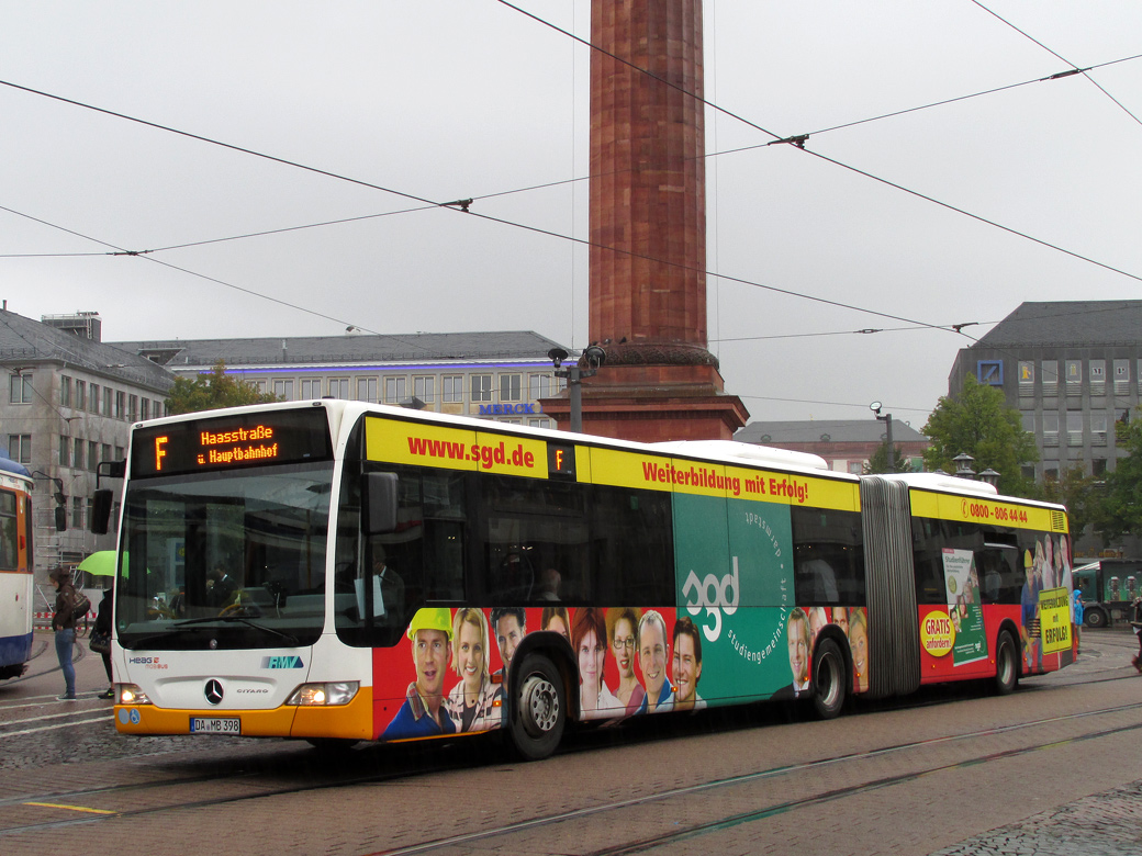 Hessen, Mercedes-Benz O530G Citaro facelift G sz.: 398