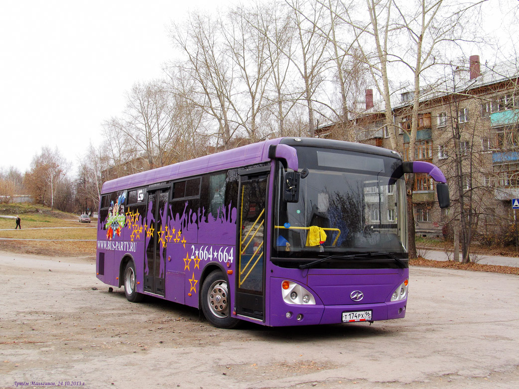 Свердловская область, Higer KLQ6891GA № Т 174 РХ 96