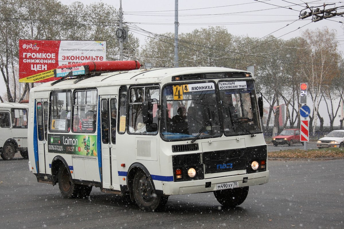 Томская область, ПАЗ-32054 № М 490 ХУ 70