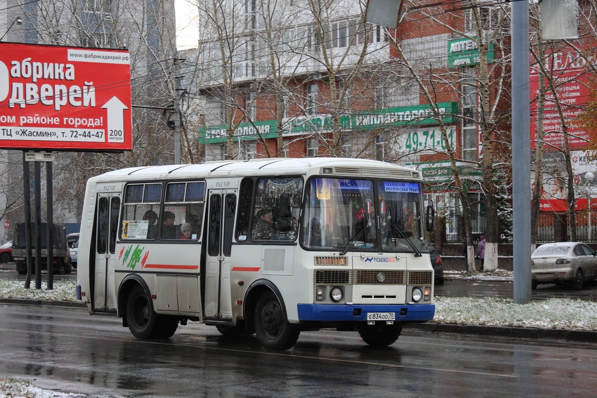 Томская область, ПАЗ-32054 № Е 834 ОО 70